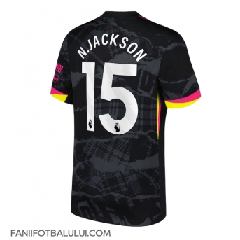 Chelsea Nicolas Jackson #15 Tricou Fotbal Replică 2024-25 Barbati Treilea